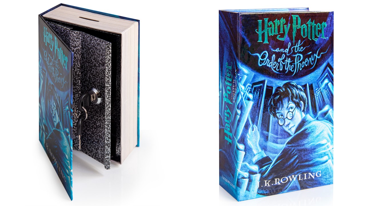 Kitap Görünümlü Kilitli Gizli Kasa Harry Potter Kumbara N11.860