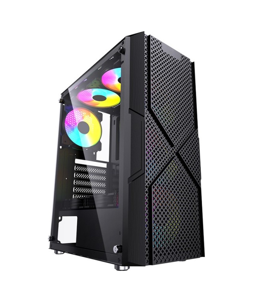 Gamebooster GB-PW908B USB 3.0 ATX Mesh Fixed RGB Fan Bilgisayar Kasası