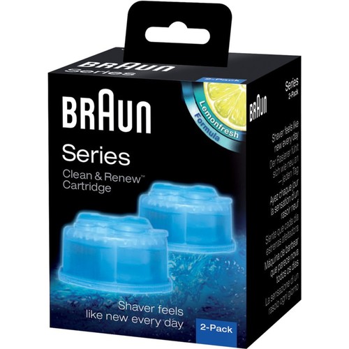 Braun CCR2 Clean&Charge Yedekleri Temizleme Sıvısı 2'li Paket Uyumlu