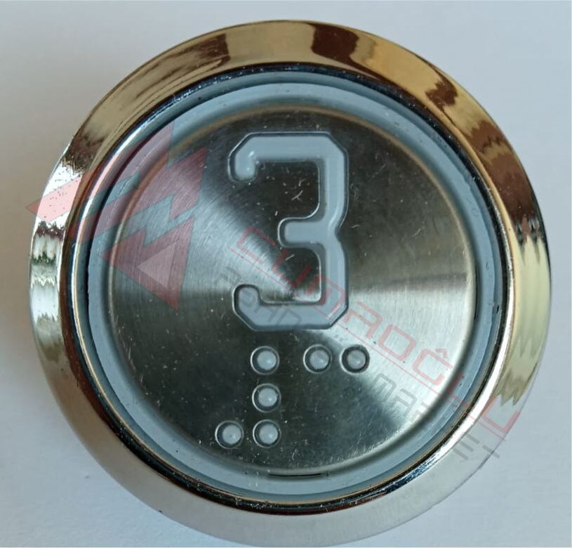 3.Kat Asansör Buton Düğmesi