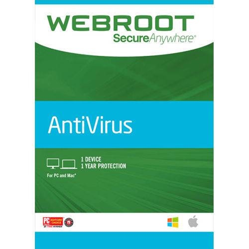 Webroot Secureanywhere Antivirüs Güvenlik Yazılımı