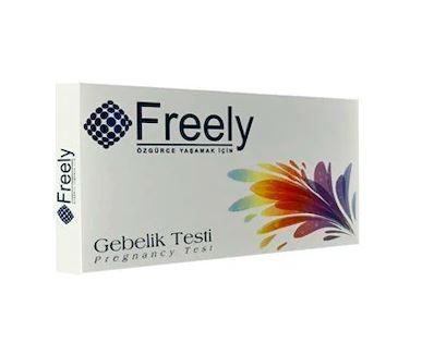 Freely Hızlı Gebelik Testi 1 Test x 10 Paket