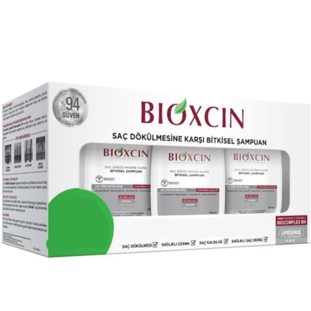 Bioxcin Genesis Kuru ve Normal Saçlar için Şampuan 3 x 300 ML