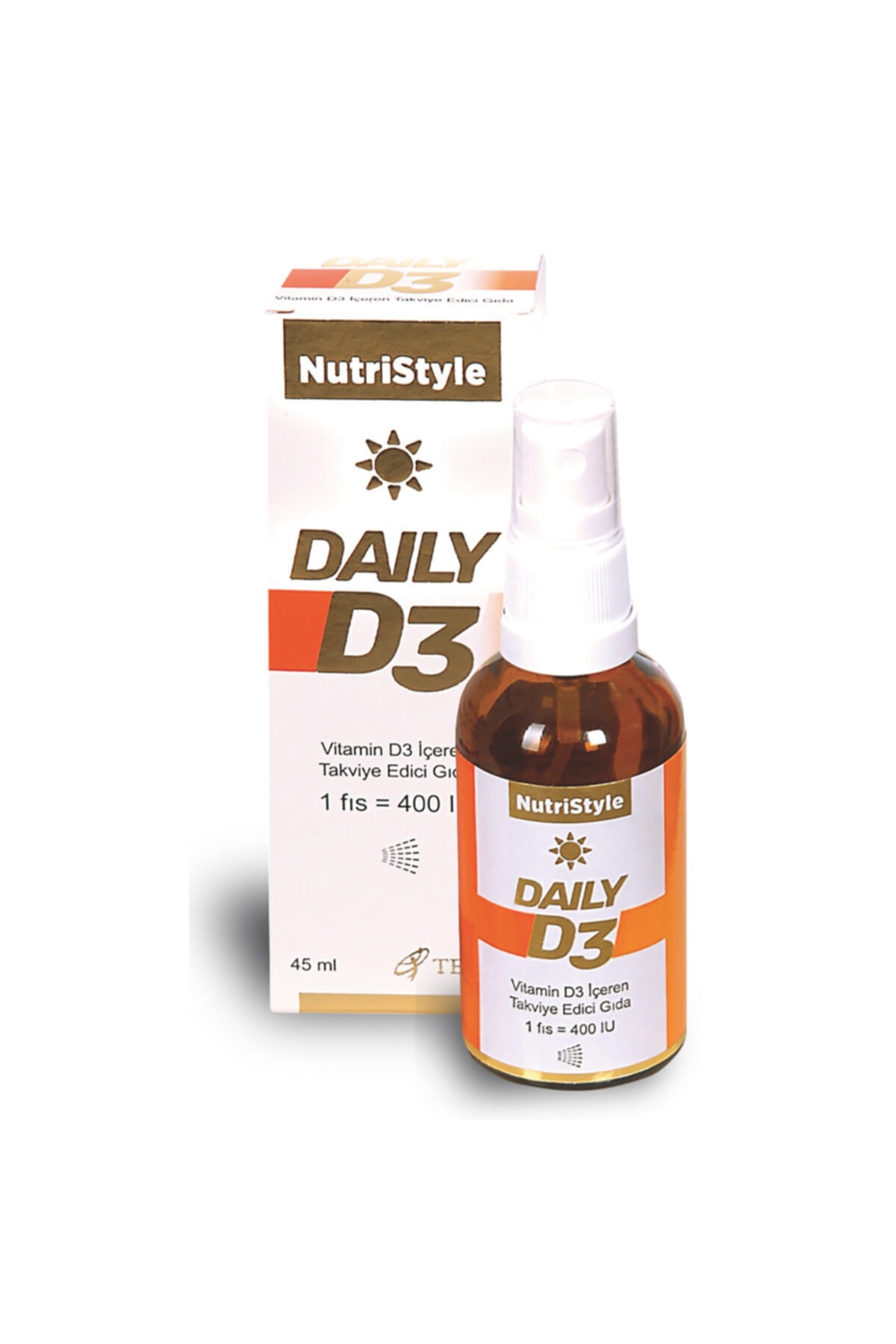 Nutristyle Daily D3  Vitamin D3 400Iu 45Ml Sprey Form