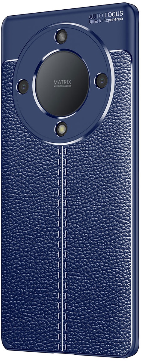 Kny Huawei Honor X9a Kılıf Deri Desenli Lux Niss Silikon