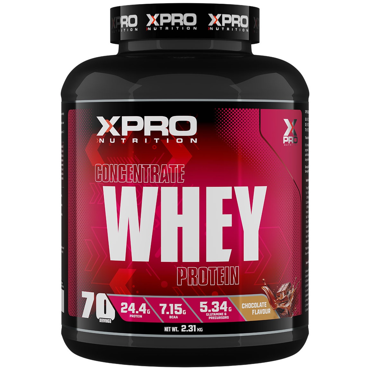 Xpro Concentrate Whey Protein Tozu 2310 Gr - Çikolata Aromalı