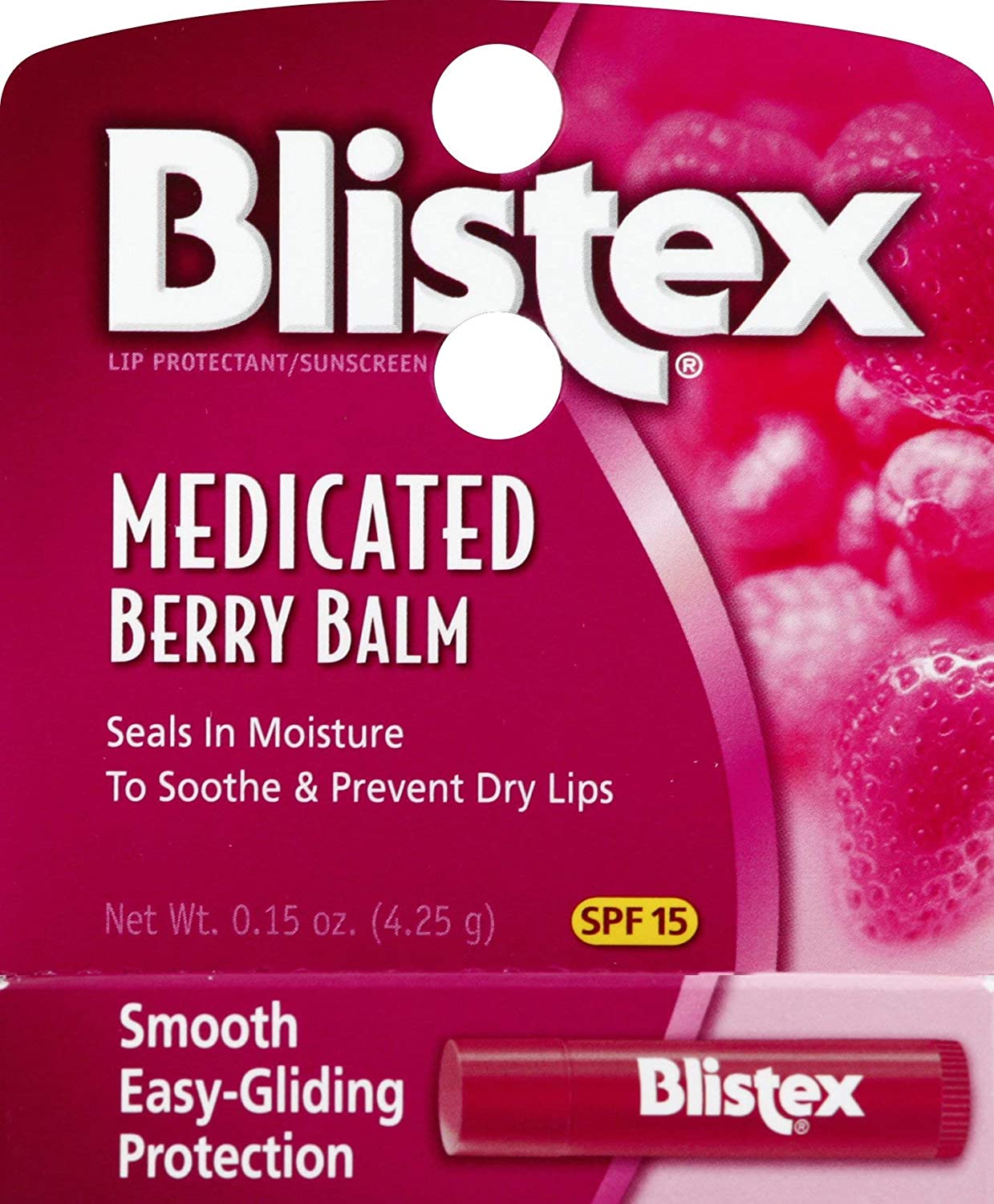 Blistex Medicated SPF15 Berry Dudak Balmı 4.25 G