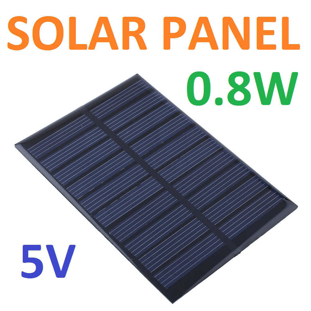 Solar Panel Güneş Paneli Batarya 5v 0.8w