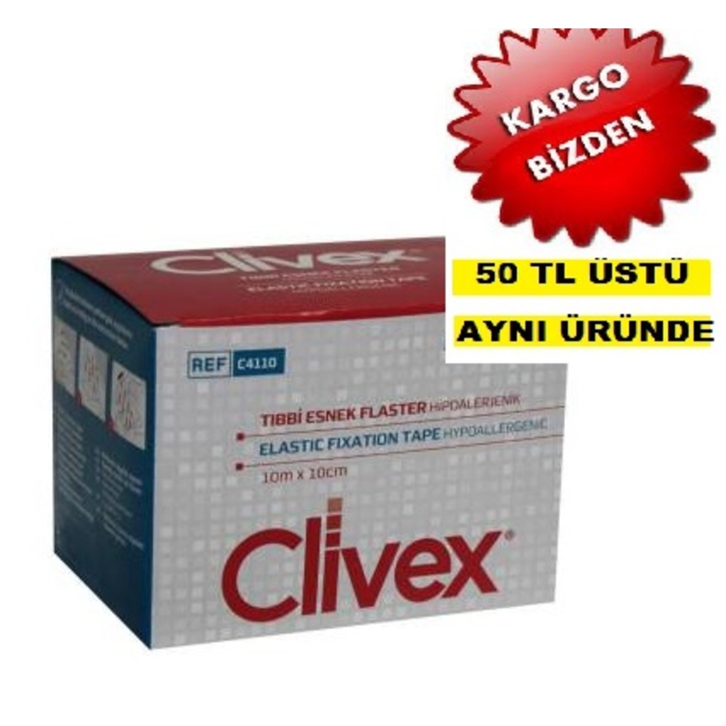 Clivex Elastik Flaster 10 CM x 10 M