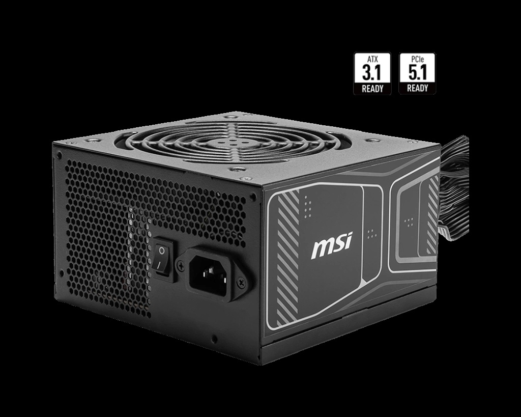 Msı Mag A750gn Pcıe5 750w 80+ Gold Psu Nonmodular