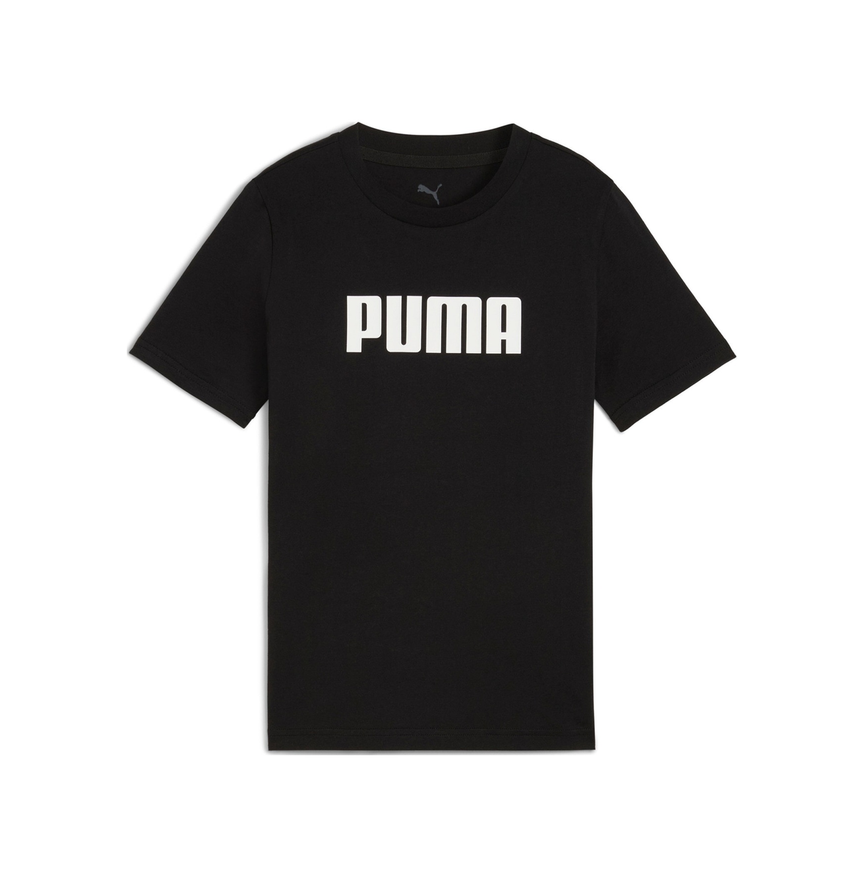 Puma Essentıals Logo Genç Tişört 688340 01 SIYAH Siyah