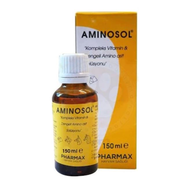 Canvit Aminosol Köpek için Vitamin ve Aminoasit Solüsyonu 150 ML