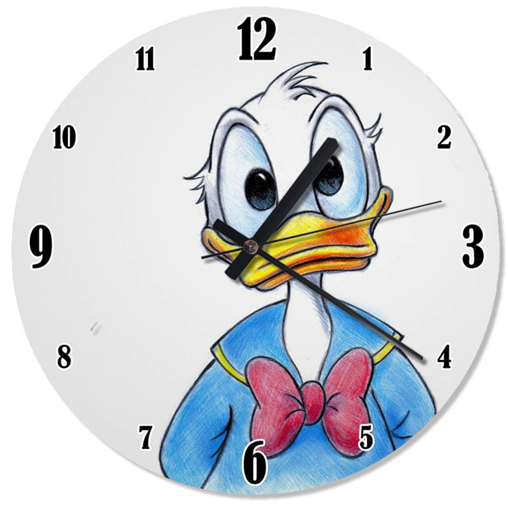 Donald Duck Çocuk Odası Duvar Saati (183301172)