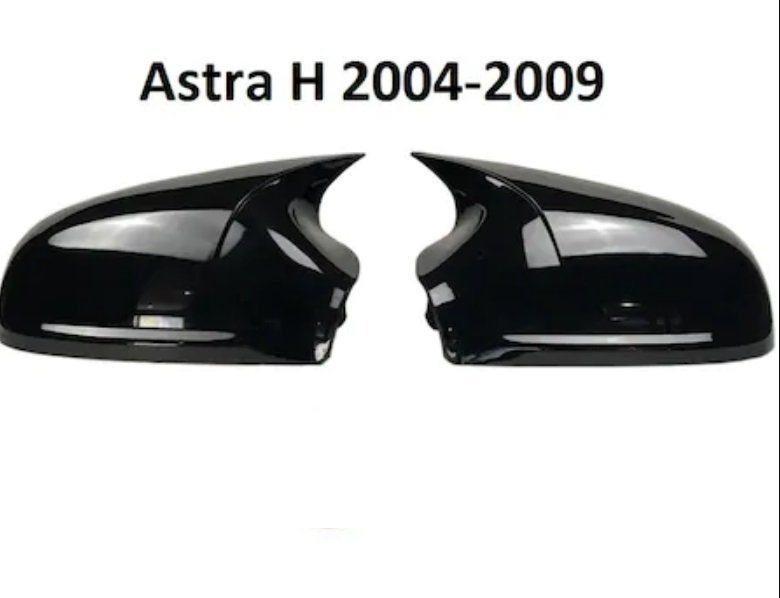 Opel Astra H (2004 - 2009) Batman Yarasa Ayna Kapağı (parlak Siyah)