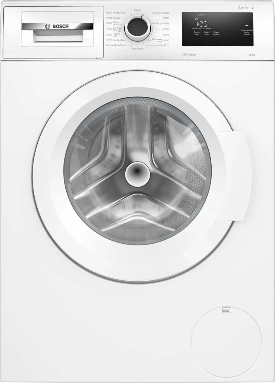 Bosch WAN24180TR 1200 Devir 8 KG Çamaşır Makinesi
