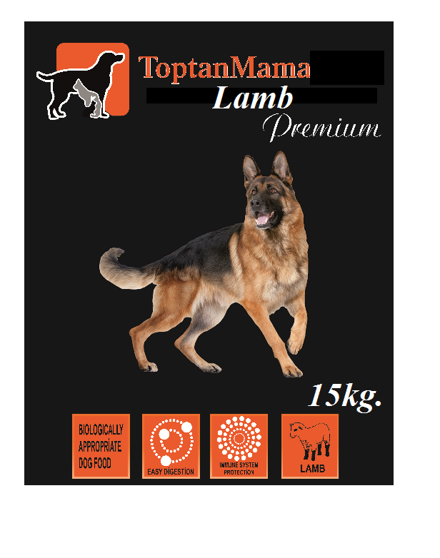 Toptan Mama Premium Lamb Kuzu Etli Yetişkin Köpek Maması 15 KG