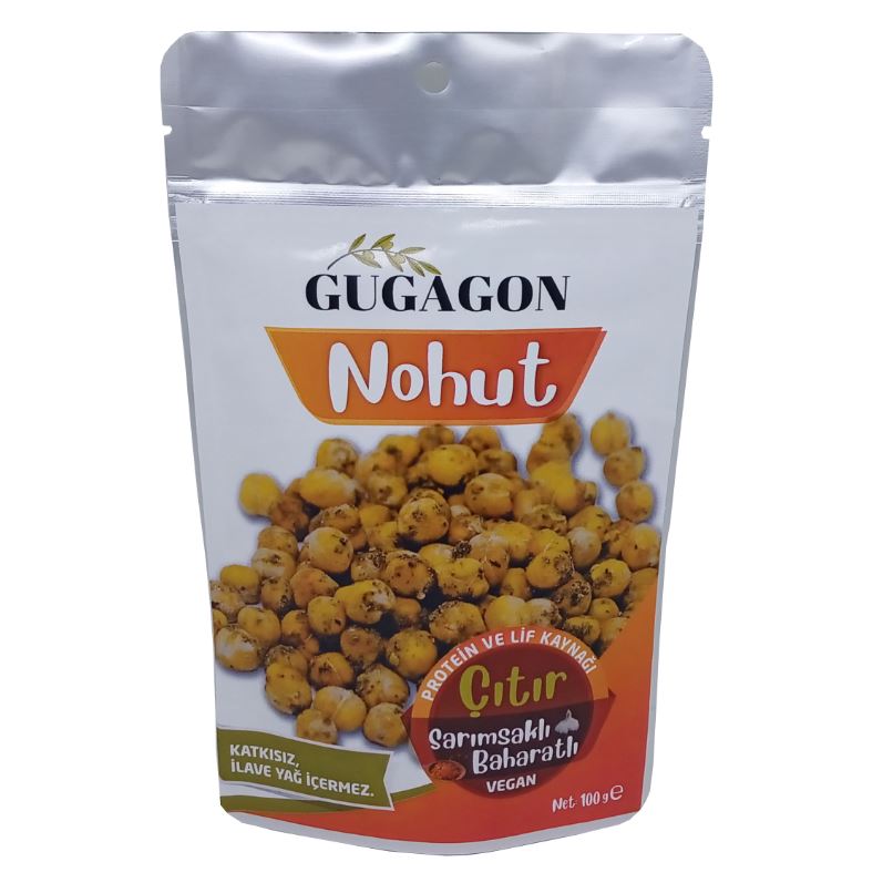 Gugagon Sarımsaklı & Baharatlı Çıtır Nohut 100 G