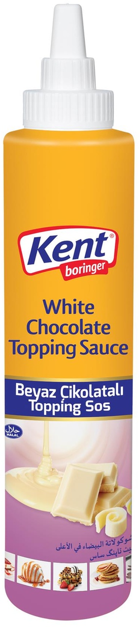 Kent Boringer Topping Sos Beyaz Çikolata 750 G
