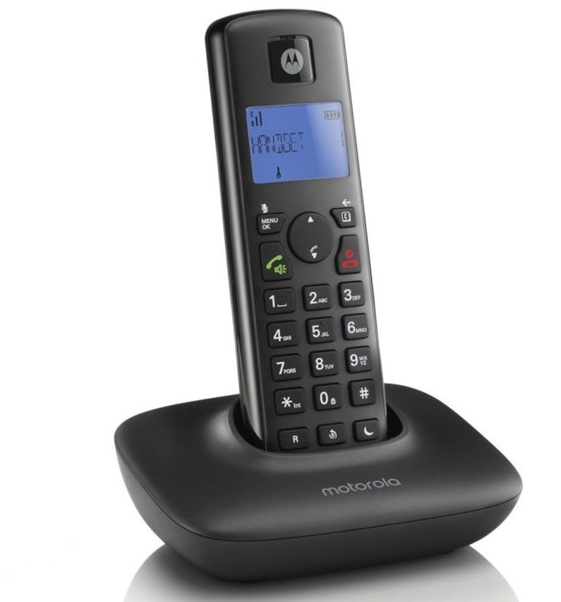 Motorola T401+ Dect Telefon Siyah