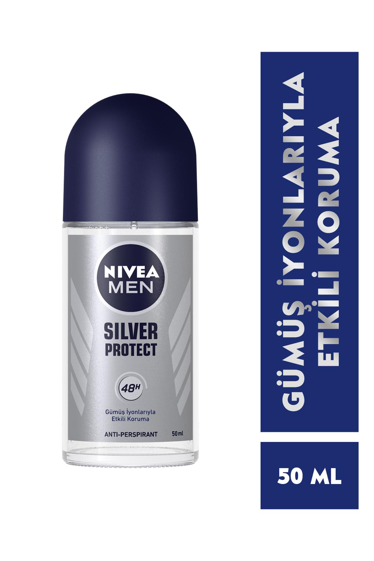 Nivea Silver Protect Erkek Roll-On 50 ML