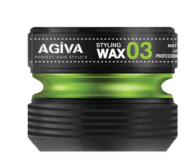 Agiva 03 Matte Look Hair Wax Green 175 ML