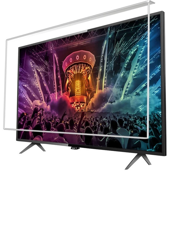 Samsung Uyumlu UE50AU9000UXTK SS4 50'' Tv Ekran Koruyucu