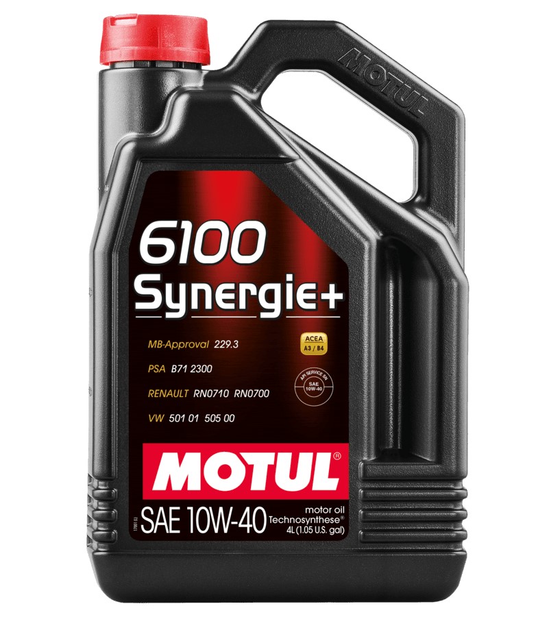 Motul 6100 Synergie+ 10W-40 Technosynthese Motor Yağı 4 L