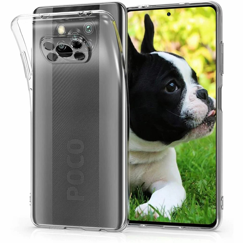 Xiaomi Poco X3 - X3 Pro Kilif Kamera Korumali Seffaf Silikon 481150897