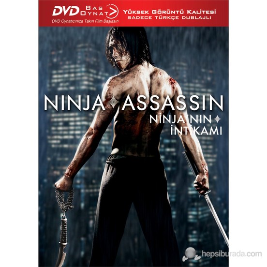 Ninjanın İntikamı Dvd