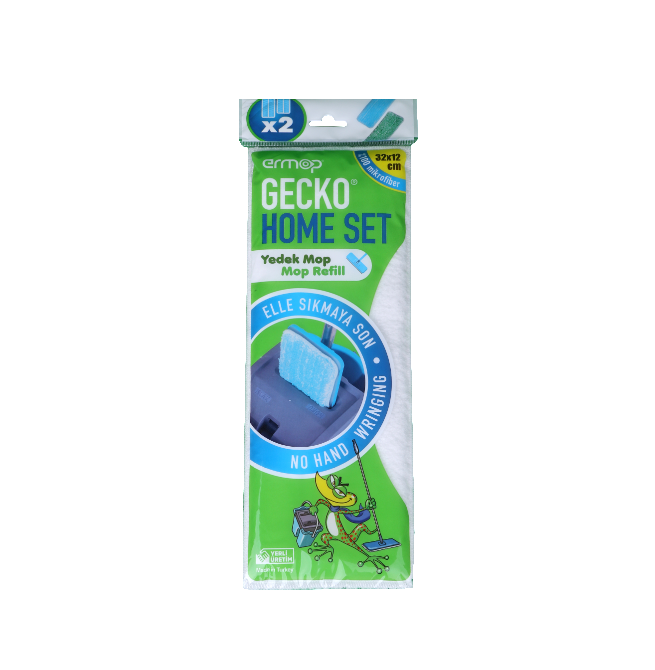 Ermop Gecko Mikrofiber Yedek Mop 2 Adet
