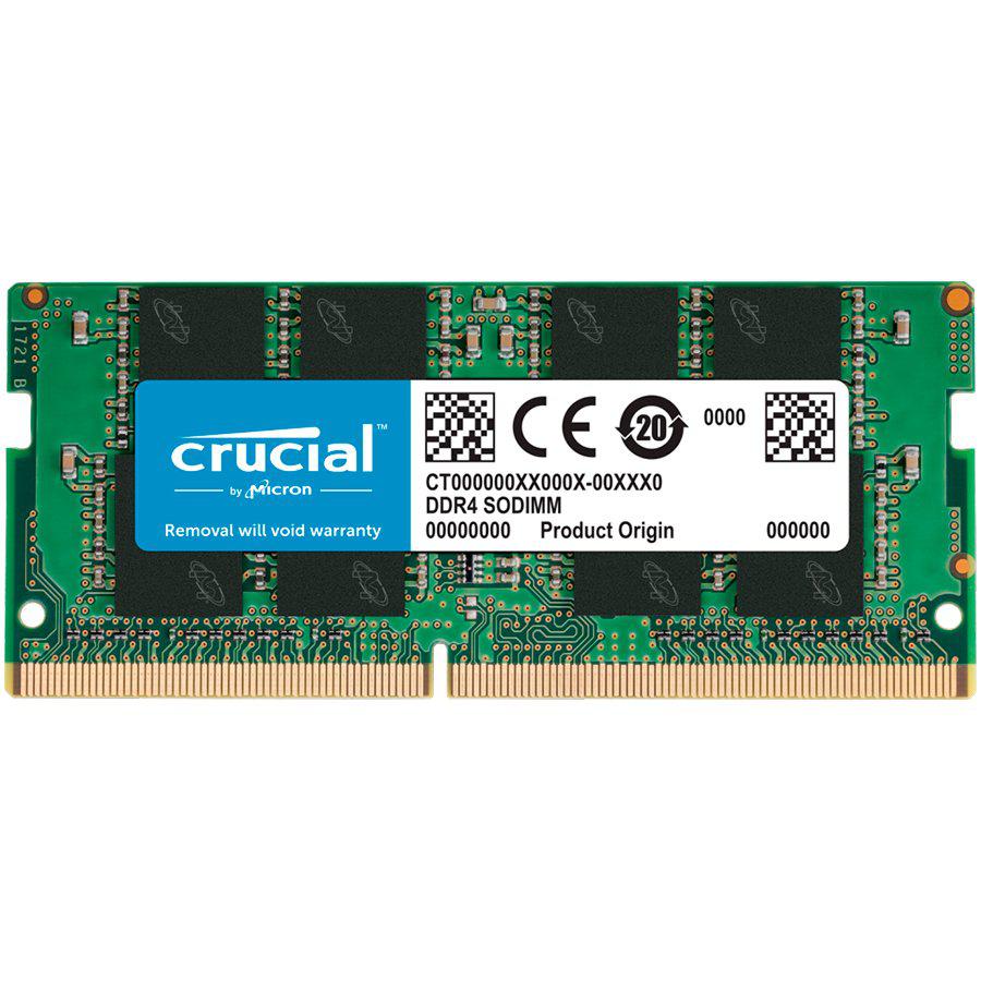 Crucial NTB CT16G4SFRA32A 16 GB DDR4 3200 MHz CL22 Notebook Ram
