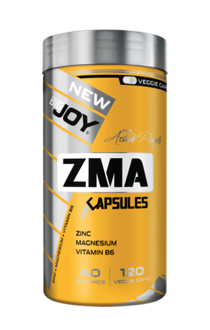 Bigjoy Sports Zma Magnezyum Çinko B6 Vitamin İçeriği 120 Kapsül