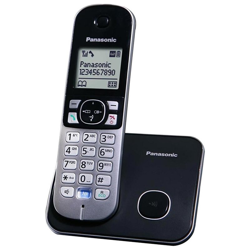 Panasonic KX-TG6811 Dect Telefon Siyah-Gümüş