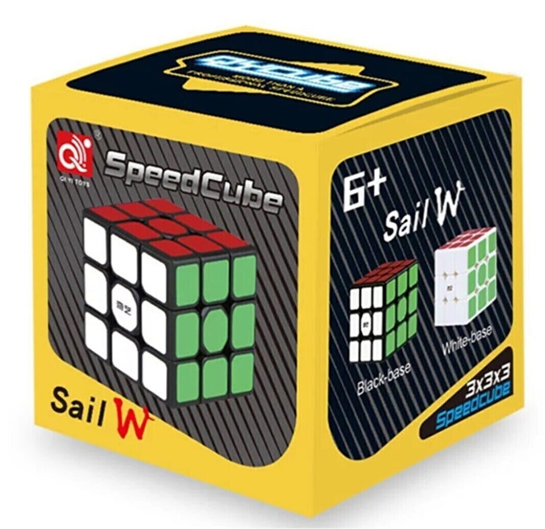 Qiyi Sail W 3 x 3  Zeka Küpü Sabır Küpü Rubik Küp