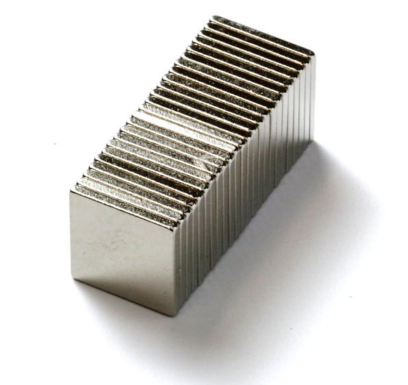 10X10X1 Güçlü Kare Neodyum Mıknatıs Magnet, Adet Seçmeli 10 Lu Paket