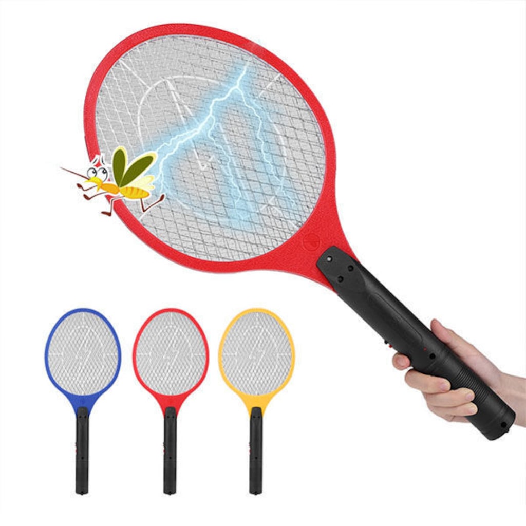 Şarjlı Sinek Raketi Sivrisinek Öldürücü Raket