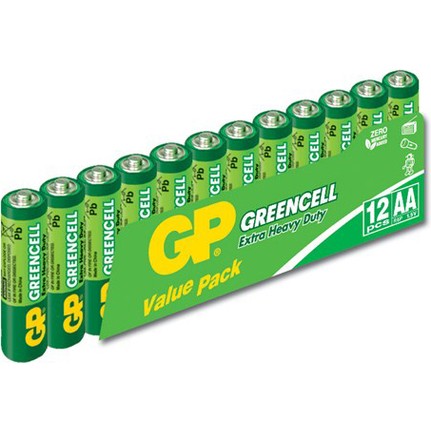 GP Greencell GP15-G AA Kalem Pil 12'li