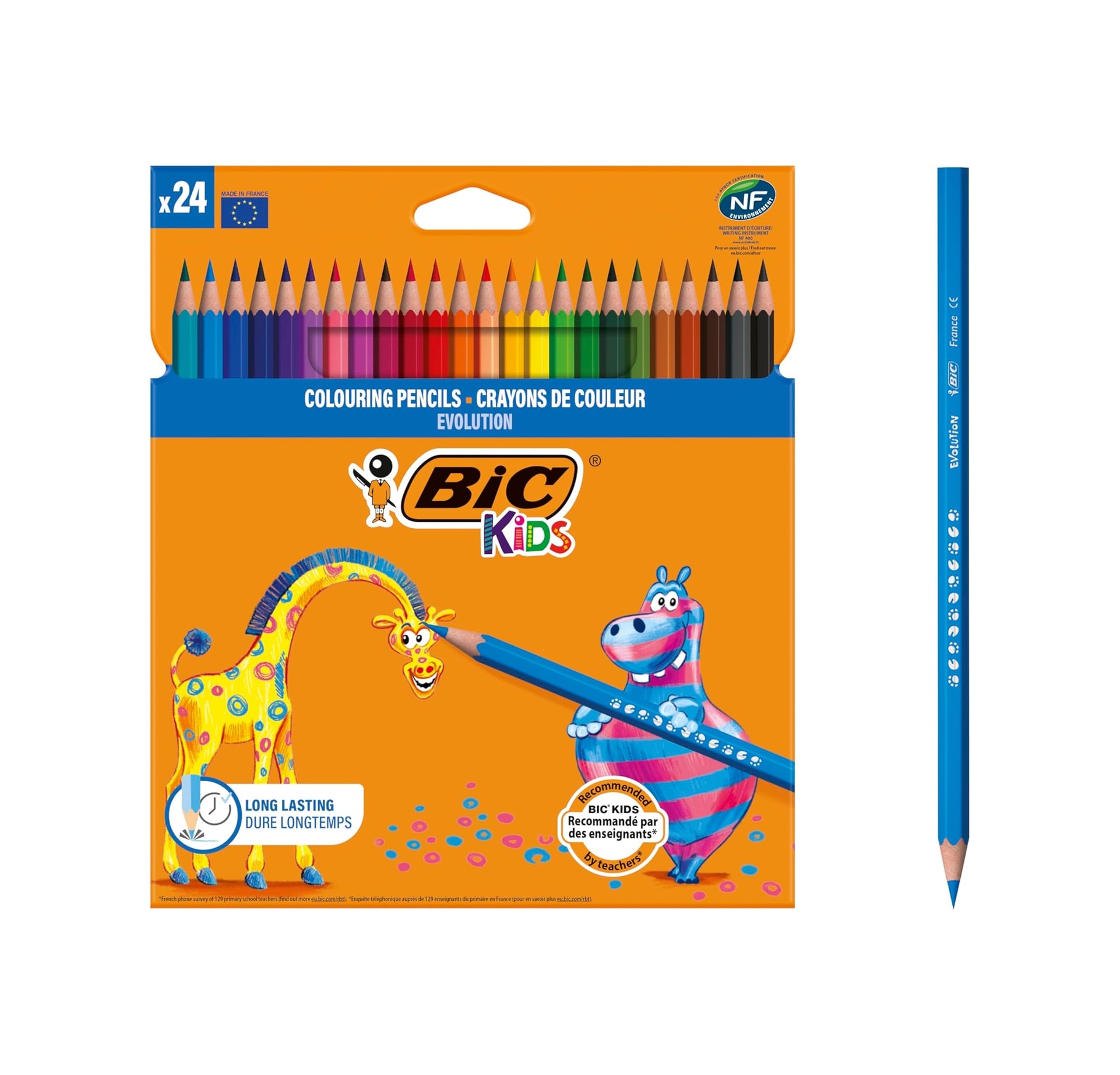 Bic Kids Evolution 24'lü Kuru Boya Seti 9375152 — N11 ürün görseli