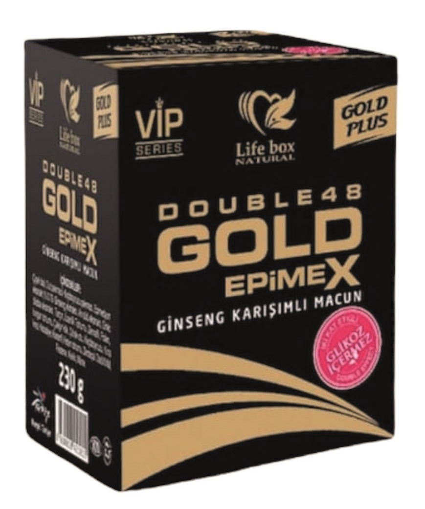 Double 48 Gold Epimex Ginseng Bal Tribulus Macunu 230 G