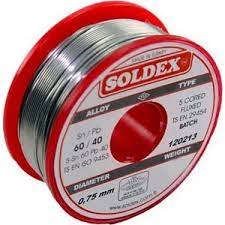 Soldex 100Gr 0.75 Mm 60/40 Lehim Teli