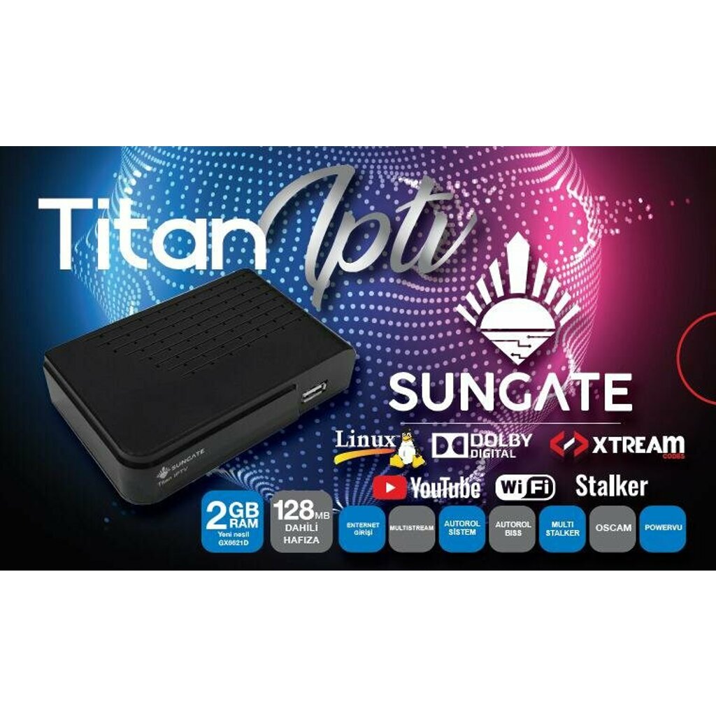 Sungate Titan Linux Hd Uydu Alıcısı