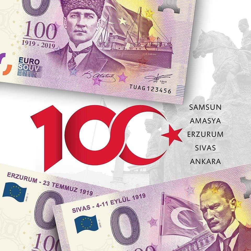 5 Li 100.Yıl Kongreler Serisi -Samsun-Sivas-Erzurum-Ankara-Amasya