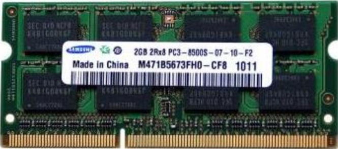 Samsung M471B5673FH0-CF8 2 GB DDR3 1066 MHz Ram