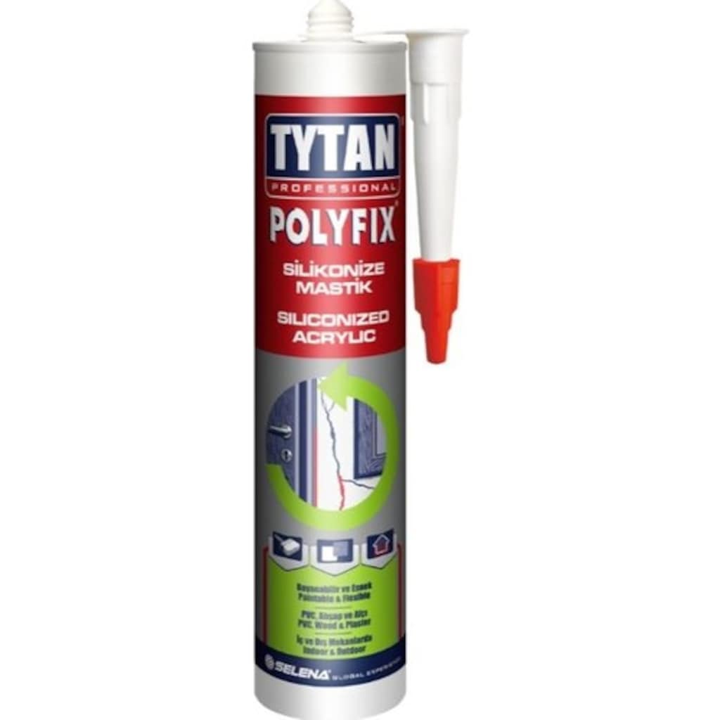 Tytan Professional Polyfix Silikonize Mastik 500 Gr