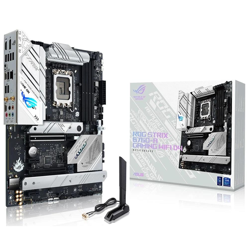 Asus Rog Strix B760 WIFI A6E DDR5 HDMI DP PCIE 4 0 1700P ATX Anakart