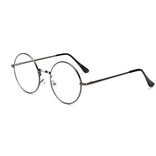 Yuvarlak Model Gözlük - Yeni Trend Siyah Black (449645716)