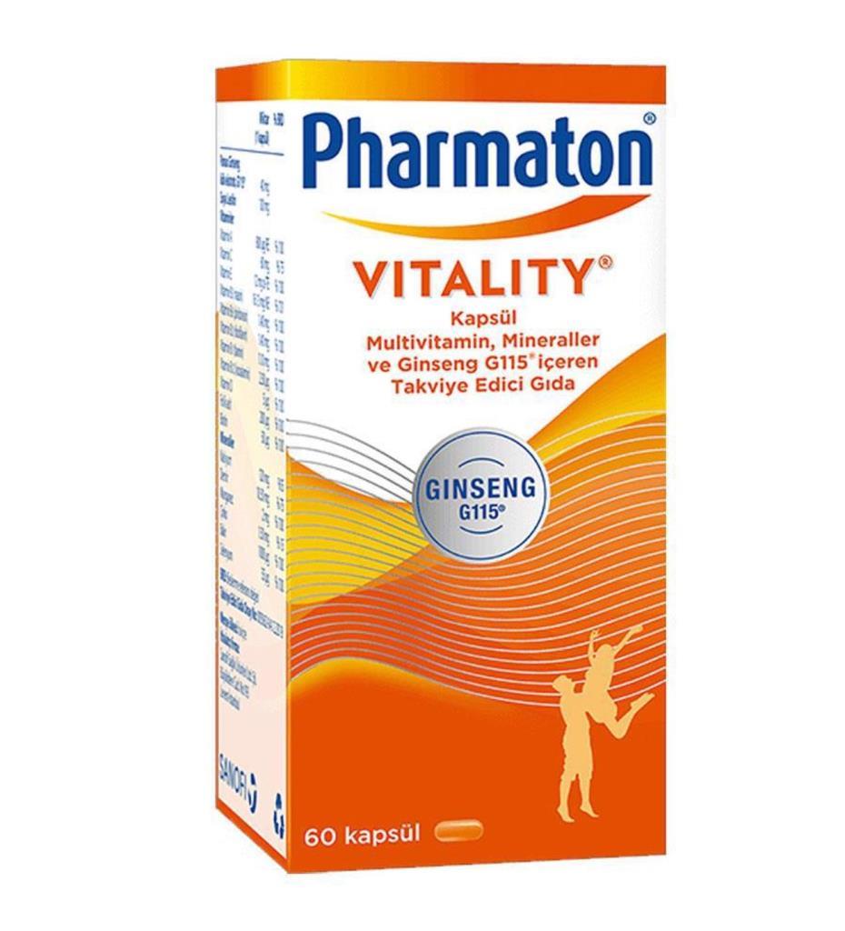Pharmaton Vitality 60  Kapsül