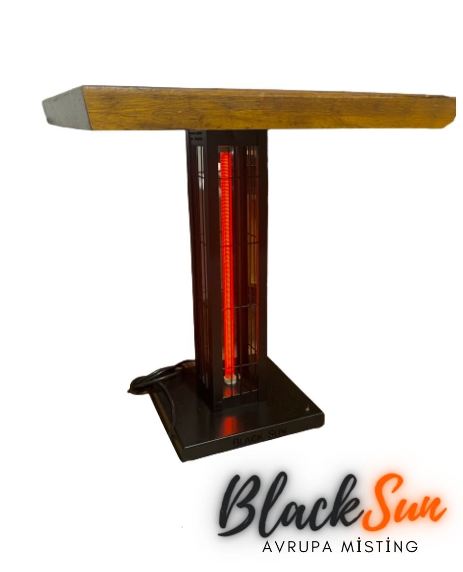Black Sun Alltan Isıtıcılı Masa Ayağı