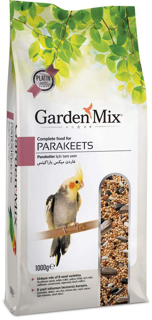 Garden Mix Platin Cennet Sultan Papağanı Paraket Yemi 1 KG