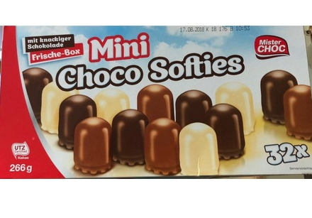Mister Choco Mini Softies 32 x 266 G